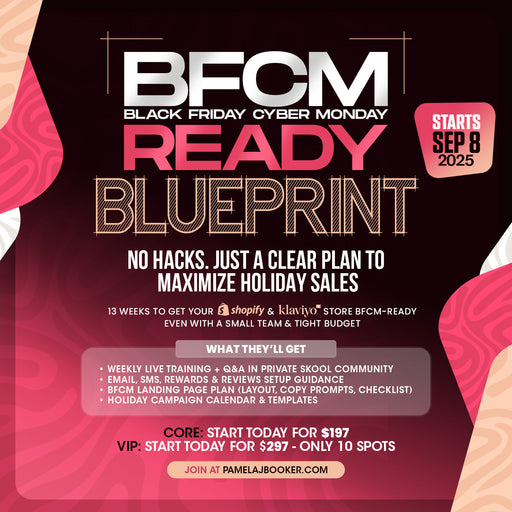 BFCM Ready Blueprint Programs